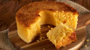 Bolo de Fubá de Liquidificador com Goiabada Um Sabor Rústico e Doce em Poucos Passos