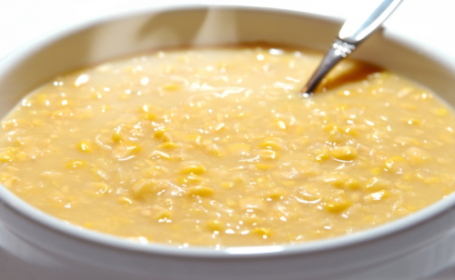 Creme de Milho com Bacon e Cebolinha Um Caldo Cremoso que Aquece a Alma