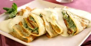 Massa de Panqueca Leve com Ervas e Queijo Uma Base Versátil para Todas as Ocasiões