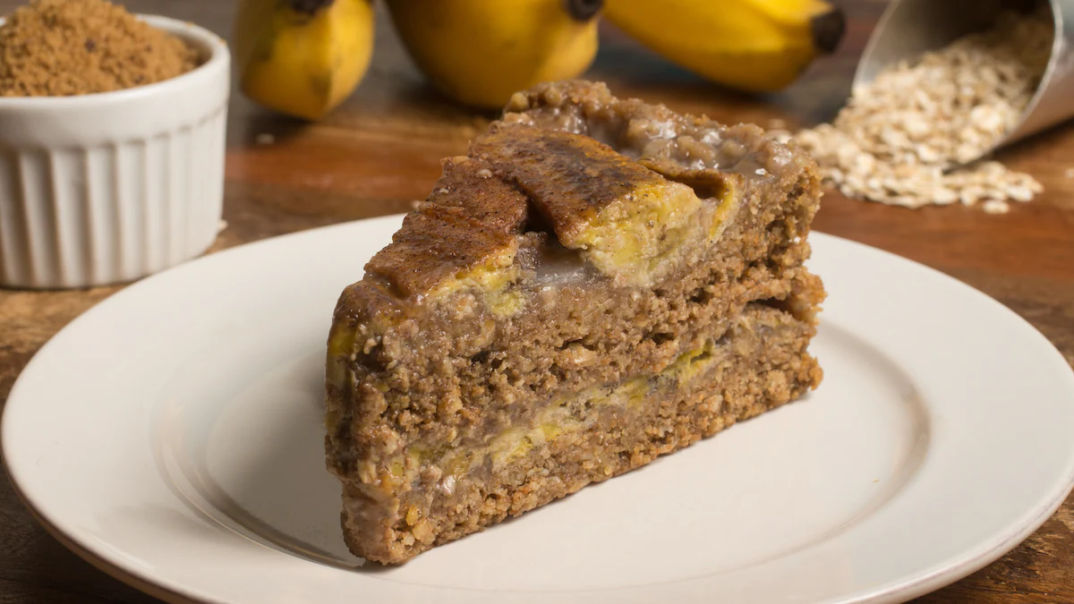 Bolo Integral de Banana Úmido com Aveia e Mel Um Sabor Saudável que Acolhe